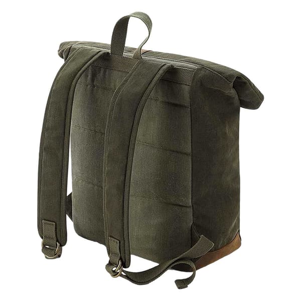Quadra Heritage Leather Trim Backpack