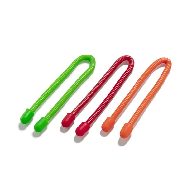Kabelflänsar Inofix Magic Tie Multicolour Gummi 15 cm