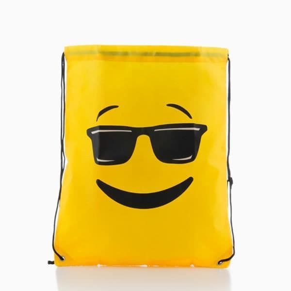Ryggsäck - Emoj Design - Poo - Gul - Polyester - Söt