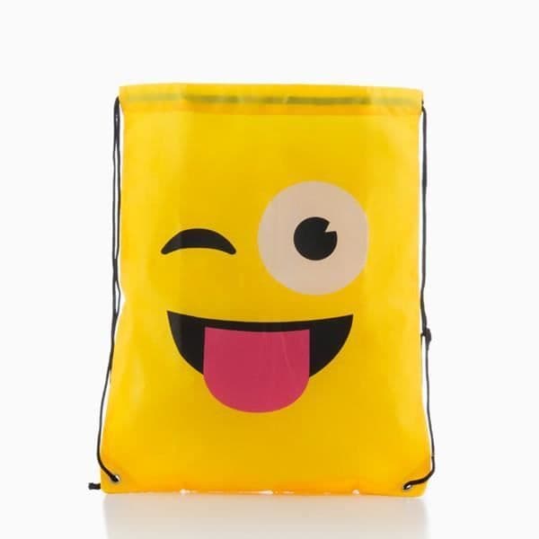 Ryggsäck - Emoj Design - Poo - Gul - Polyester - Söt
