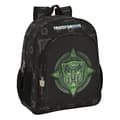 Miniatyrbillede 1 af 3: Skoletaske Transformers 32 x 38 x 12 cm Sort