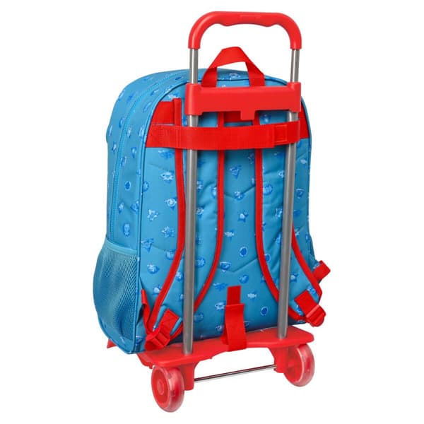 Reppu pyörillä SuperThings Rescue force 32 x 42 x 14 cm Sininen