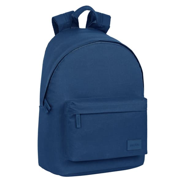 Skolebag Safta 31 x 41 x 16 cm Marineblå
