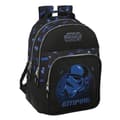Miniatyrbillede 1 af 3: Skoletaske Star Wars Digital escape Sort (32 x 42 x 15 cm)