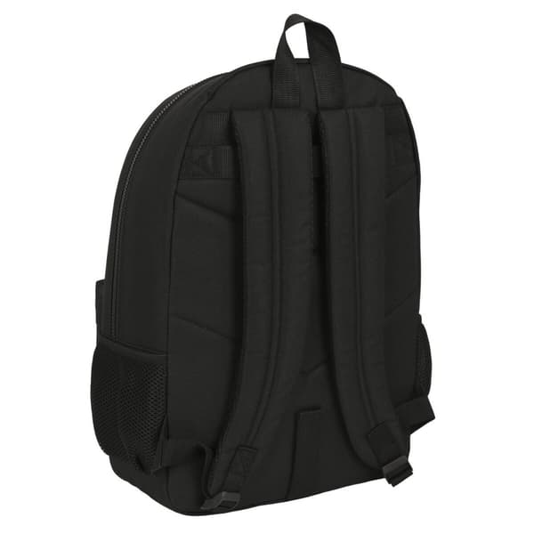 Skoletaske Kappa Black and pink Sort (30 x 46 x 14 cm)