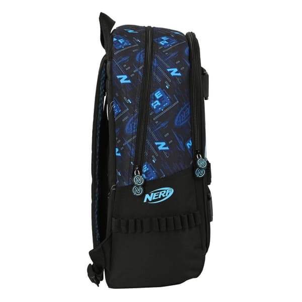 Skoletaske Nerf Boost Sort (31 x 44 x 17 cm)