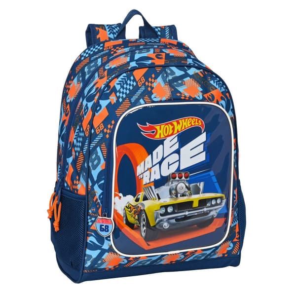 Skoletaske Hot Wheels Speed club Orange (32 x 42 x 14 cm)