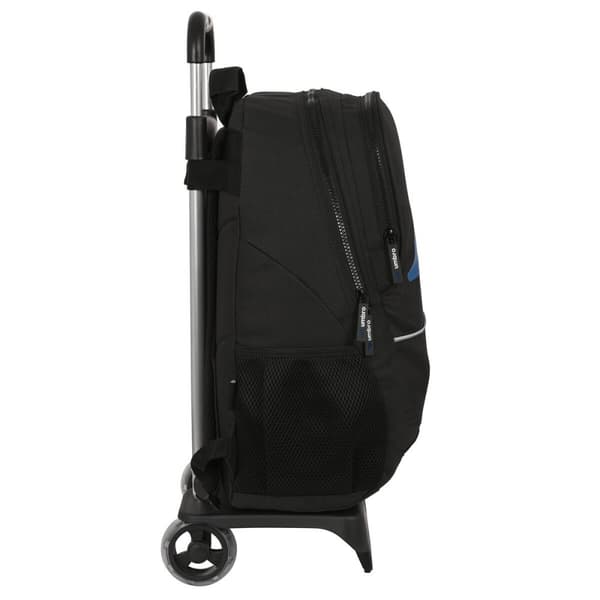 Skolerygsæk med Hjul Umbro Flash Sort (32 x 44 x 16 cm)