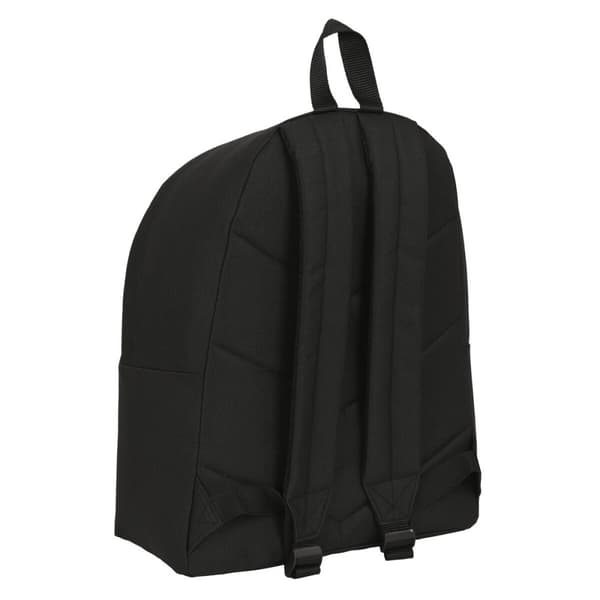 Skoletaske Kappa Black and pink Sort (33 x 42 x 15 cm)