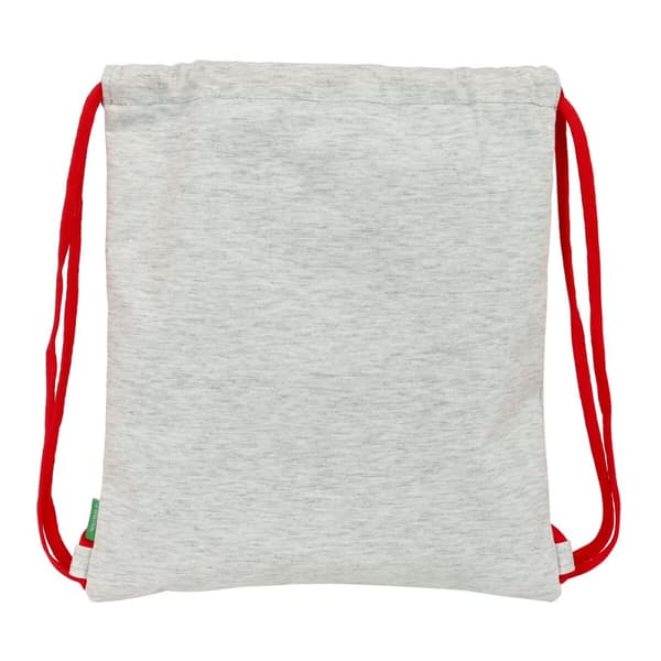 Rygsæk med Snore Benetton Pop Grå (35 x 40 x 1 cm)