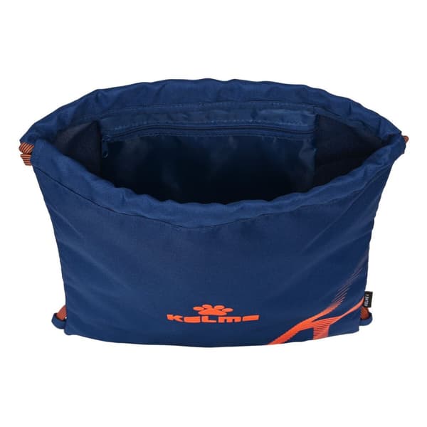 Rygsæk med Snore Kelme Navy blue Orange Marineblå (35 x 40 x 1 cm)