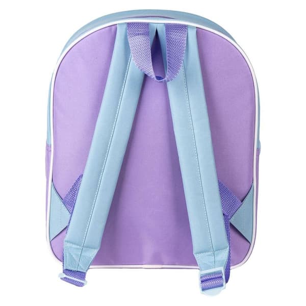 Skoletaske Frozen Gennemsigtig Syren 25 x 30 x 12 cm