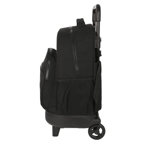 Skolerygsæk med Hjul Harry Potter Bravery 33 x 45 x 22 cm Sort