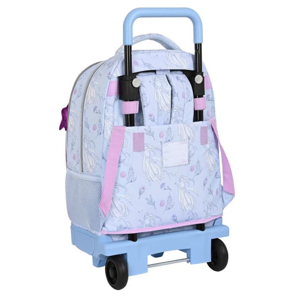 Skolerygsæk med Hjul Frozen Believe 33 x 45 x 22 cm Syren