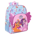 Miniatyrbillede 1 af 3: Skoletaske My Little Pony Wild & free Blå Pink 33 x 42 x 14 cm