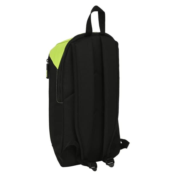 Rygsæk Real Betis Balompié Mini 22 x 39 x 10 cm Sort Lime
