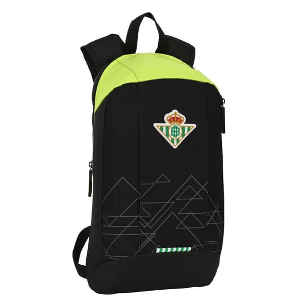 Rygsæk Real Betis Balompié Mini 22 x 39 x 10 cm Sort Lime