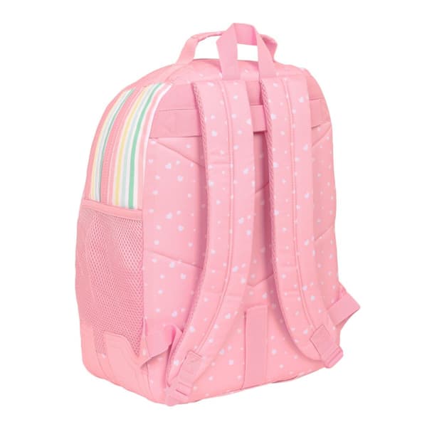 Skoletaske BlackFit8 Globitos Pink 32 x 42 x 15 cm