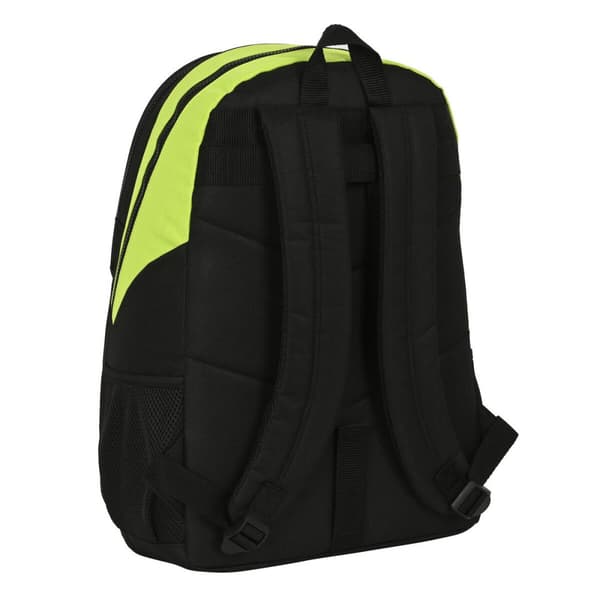 Skoletaske Real Betis Balompié Sort Lime 32 x 44 x 16 cm