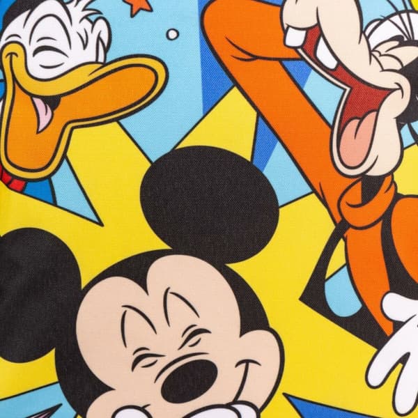 Skolerygsæk med Hjul Mickey Mouse Rød 22 x 10 x 29 cm