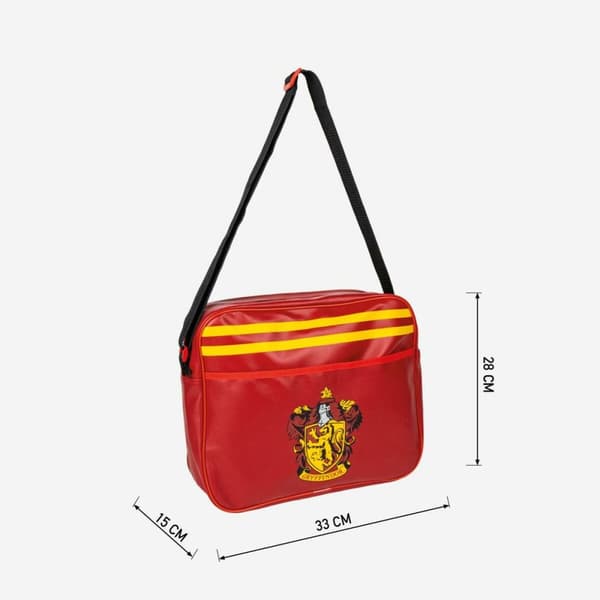 Skole skoletaske Harry Potter Gryffindor Rød 33 x 28 x 15 cm