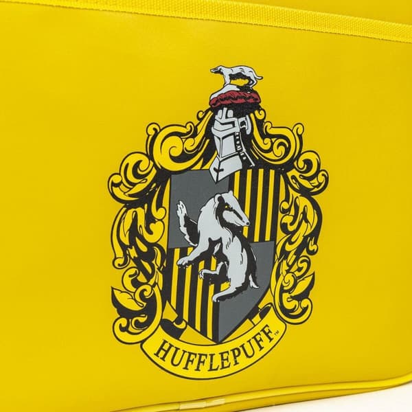 Skole skoletaske Harry Potter Hufflepuff Gul 33 x 28 x 15 cm