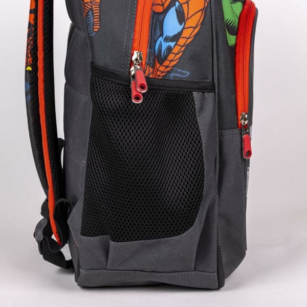 Skoletaske The Avengers Sort 32 x 15 x 42 cm