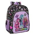 Miniatyrbillede 1 af 3: Skoletaske Monster High Creep Sort 32 X 38 X 12 cm