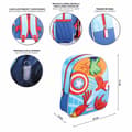 Miniatyrbilde 5 av 5: Marvel Avengers 3D backpack with lights 31cm