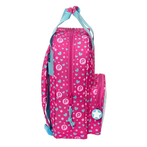 Skolebag Pinypon Blå Rosa 20 x 28 x 8 cm