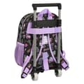 Miniatyrbilde 2 av 3: Skoleryggsekk med Hjul Monster High Creep Svart 28 x 34 x 10 cm