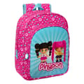 Miniatyrbilde 1 av 3: Skolebag Pinypon Blå Rosa 26 x 34 x 11 cm