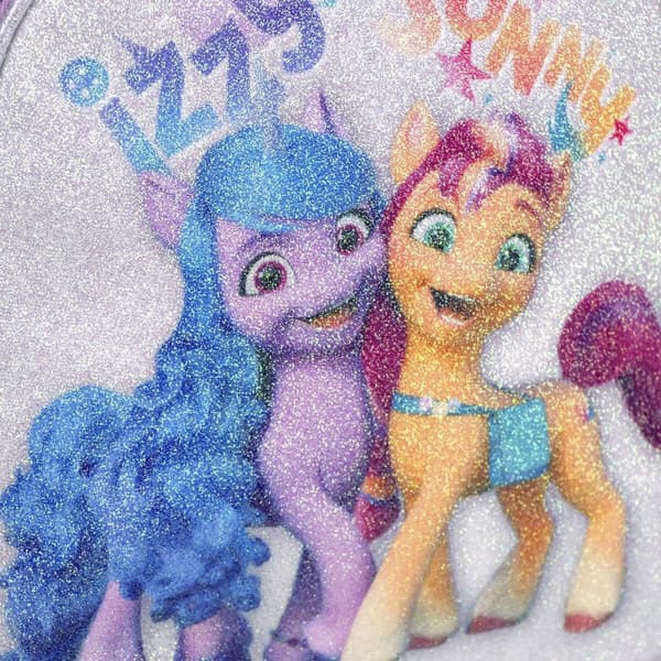 Skoletaske My Little Pony Sølvfarvet