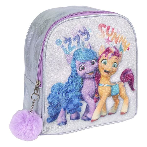 Skoletaske My Little Pony Sølvfarvet