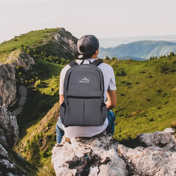 Ryggsekk ultralett ammenleggbar 36L unisex Tursekk vanntett utendørs dagstursekk for camping, fotturer, reiser, klatring og mye mer