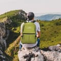 Miniatyrbilde 8 av 8: Ryggsekk ultralett ammenleggbar 36L unisex Tursekk vanntett utendørs dagstursekk for camping, fotturer, reiser, klatring og mye mer