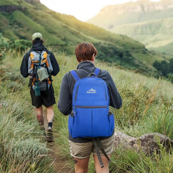Ryggsekk ultralett ammenleggbar 36L unisex Tursekk vanntett utendørs dagstursekk for camping, fotturer, reiser, klatring og mye mer