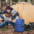 Miniatyrbilde 7 av 8: Ryggsekk ultralett ammenleggbar 36L unisex Tursekk vanntett utendørs dagstursekk for camping, fotturer, reiser, klatring og mye mer
