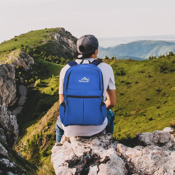 Ryggsekk ultralett ammenleggbar 36L unisex Tursekk vanntett utendørs dagstursekk for camping, fotturer, reiser, klatring og mye mer