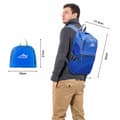 Miniatyrbilde 2 av 8: Ryggsekk ultralett ammenleggbar 36L unisex Tursekk vanntett utendørs dagstursekk for camping, fotturer, reiser, klatring og mye mer