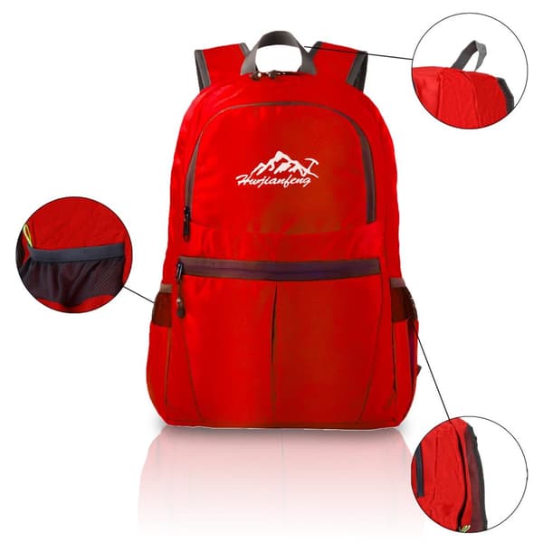 Ryggsekk ultralett ammenleggbar 36L unisex Tursekk vanntett utendørs dagstursekk for camping, fotturer, reiser, klatring og mye mer