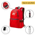 Miniatyrbilde 5 av 8: Ryggsekk ultralett ammenleggbar 36L unisex Tursekk vanntett utendørs dagstursekk for camping, fotturer, reiser, klatring og mye mer