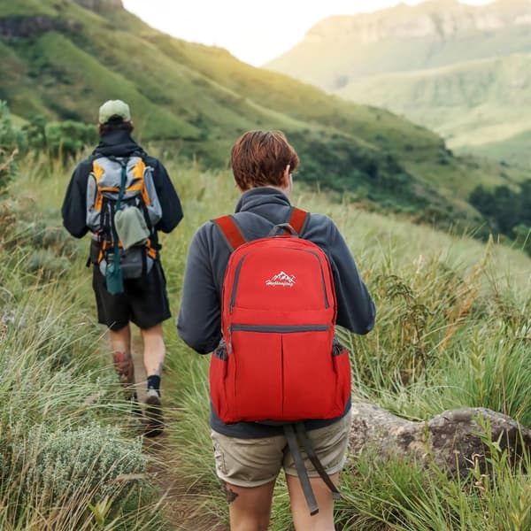 Ryggsekk ultralett ammenleggbar 36L unisex Tursekk vanntett utendørs dagstursekk for camping, fotturer, reiser, klatring og mye mer