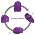 Miniatyrbilde 4 av 8: Ryggsekk ultralett ammenleggbar 36L unisex Tursekk vanntett utendørs dagstursekk for camping, fotturer, reiser, klatring og mye mer