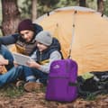 Miniatyrbilde 7 av 8: Ryggsekk ultralett ammenleggbar 36L unisex Tursekk vanntett utendørs dagstursekk for camping, fotturer, reiser, klatring og mye mer