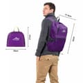 Miniatyrbilde 2 av 8: Ryggsekk ultralett ammenleggbar 36L unisex Tursekk vanntett utendørs dagstursekk for camping, fotturer, reiser, klatring og mye mer