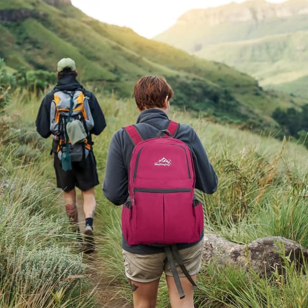 Ryggsekk ultralett ammenleggbar 36L unisex Tursekk vanntett utendørs dagstursekk for camping, fotturer, reiser, klatring og mye mer