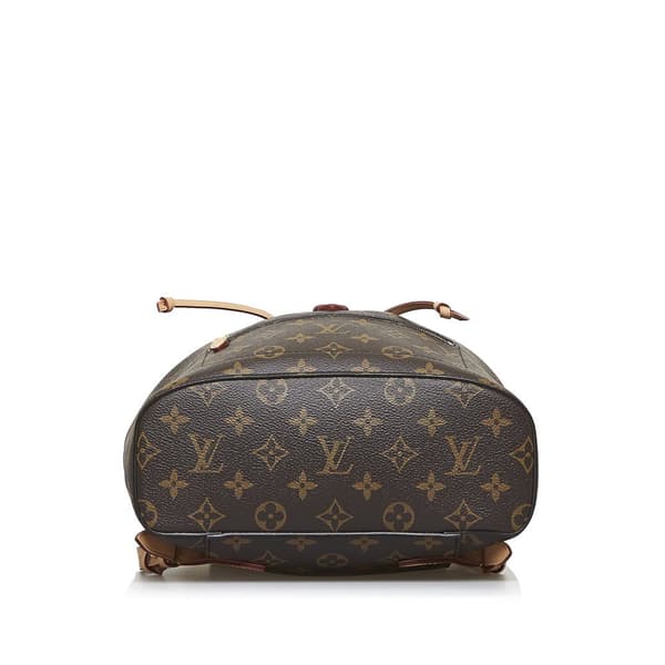 Pre-owned Louis Vuitton Monogram Montsouris Brown
