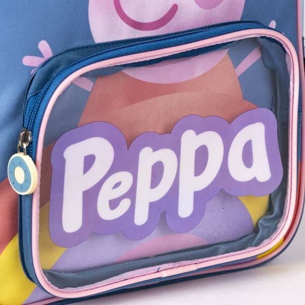 Skoletaske Peppa Pig Blå 25 x 30 x 12 cm