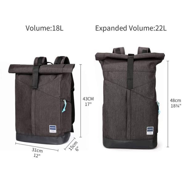 Loop courier ryggsäck 18 liter Mörkgrå
